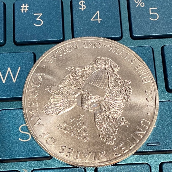 ⚖️ One Troy Ounce - 1 OZ 999 + Fine Silver Eagle - Picture 2 of 6